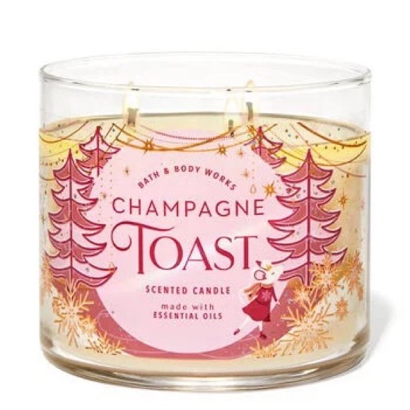 Bath and Body Works “Champagne Toast” 3-Wick Candle - Picture 1 of 1